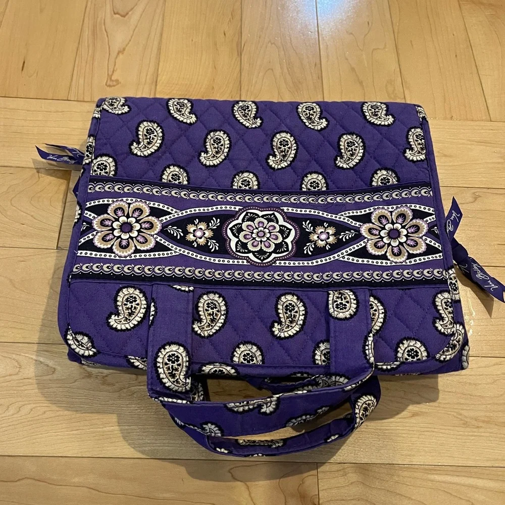 Vera Bradley purple paisley